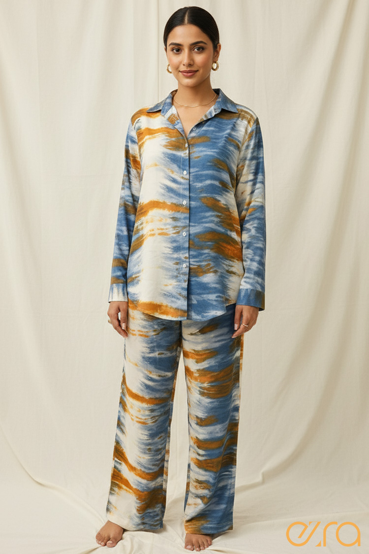 Batik-printed-co-ord-set