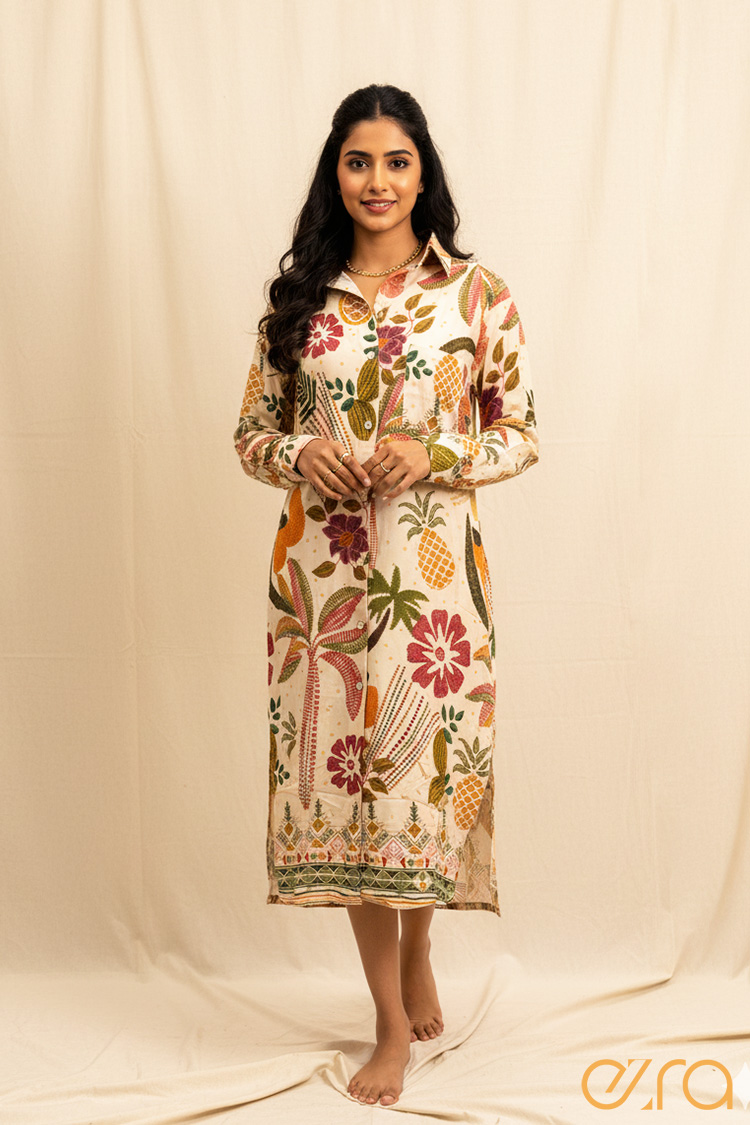 Button-down-long-dress