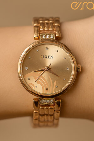 Fixen ladies gold watch