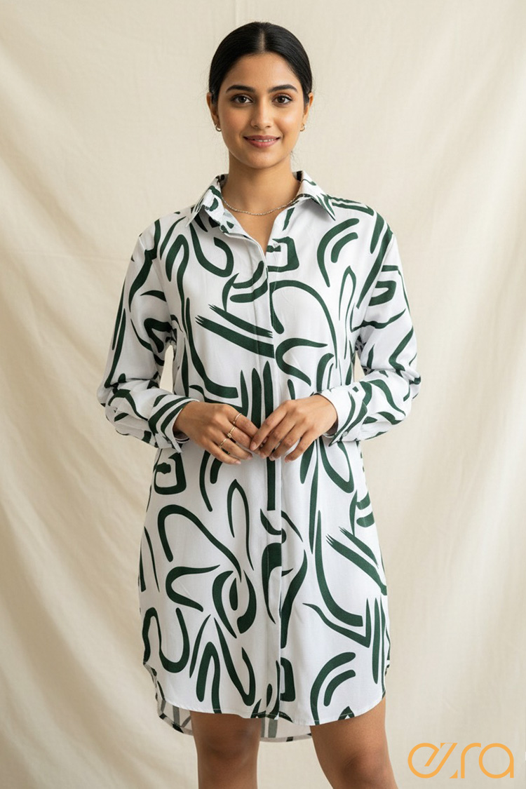 Abstract Printed Shirt