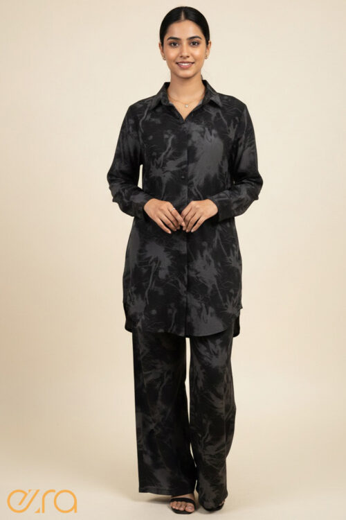 Cracked printed Co-ord set