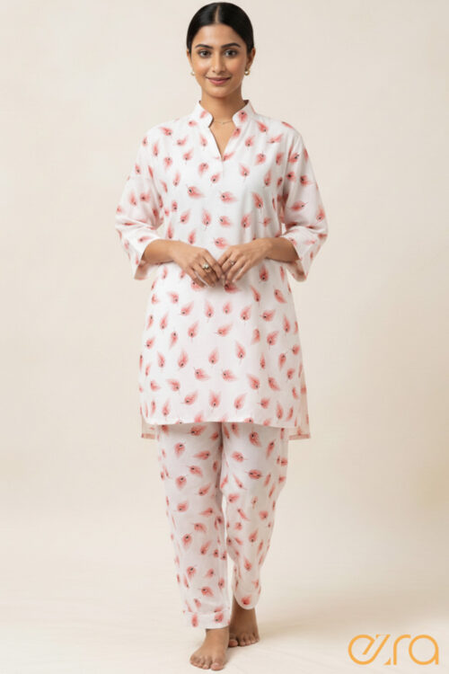 Elbow sleeve top & pant