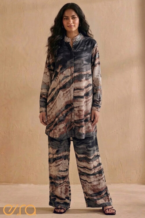 Ezra Storm Marble Co-ord Set