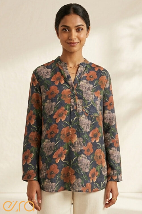 Floral printed top