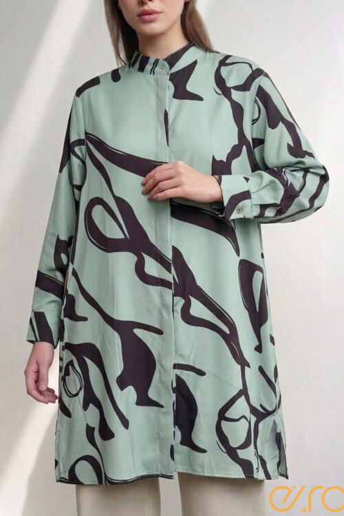 Abstract Tunic Dress