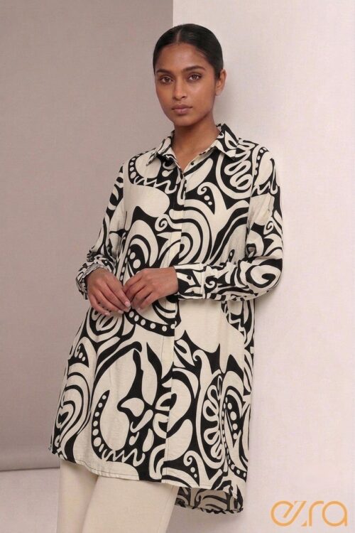 Abstract Printed Shirt