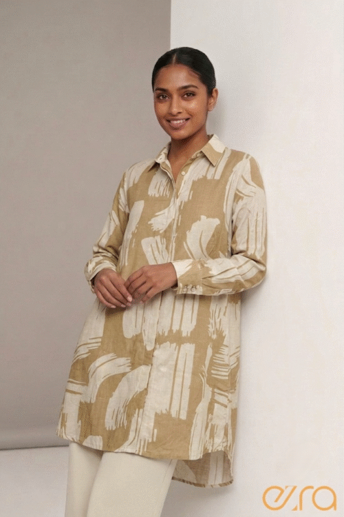 Abstract Printed Shirt